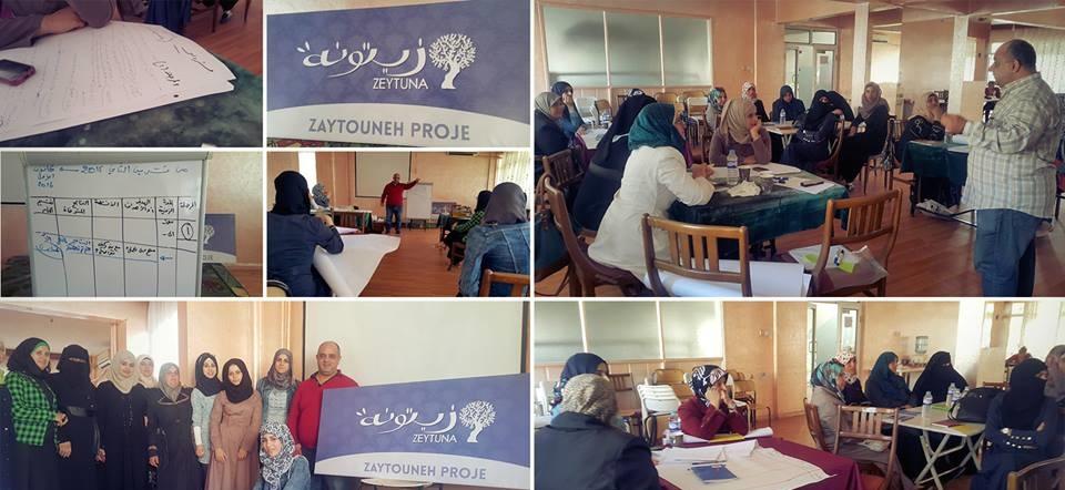 Training Workshop for Syrian Women in Reyhanlı